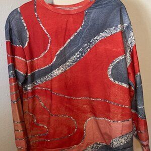 Knit pull over top